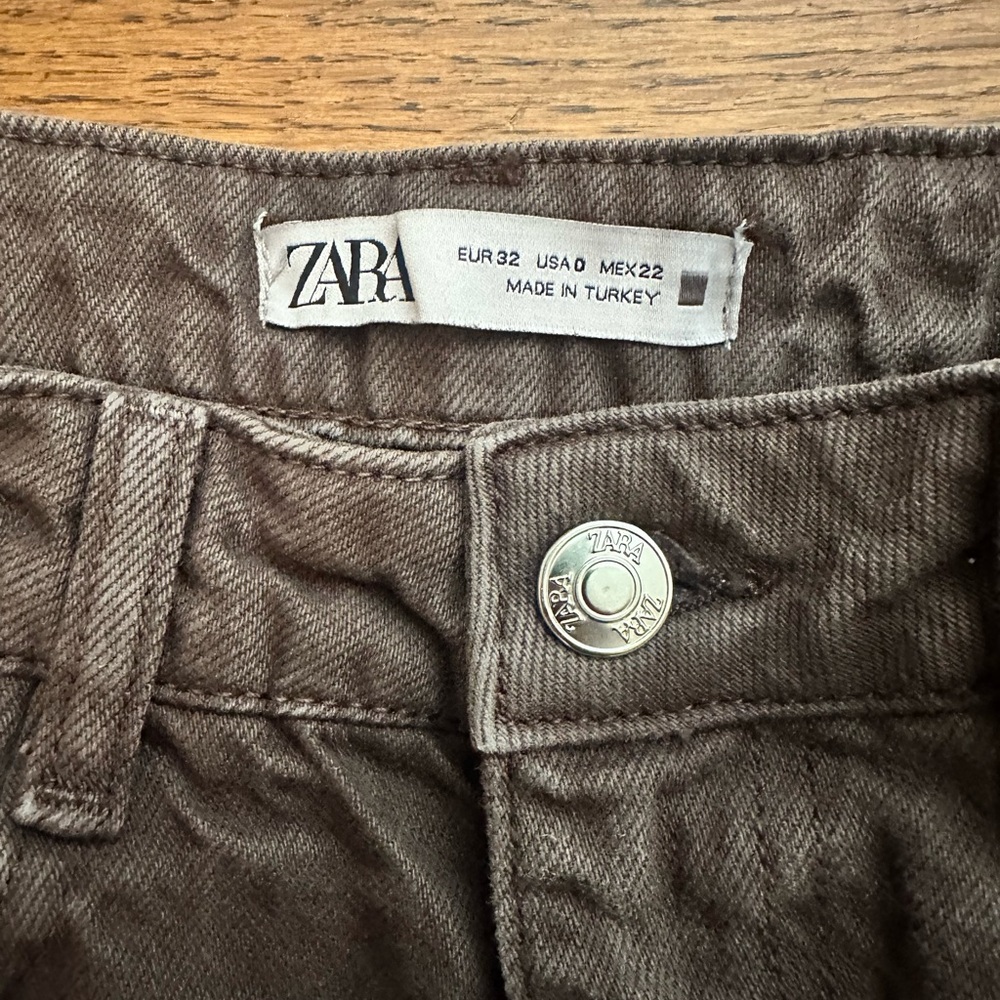 Brown Zara Jeans - Picture 4 of 4